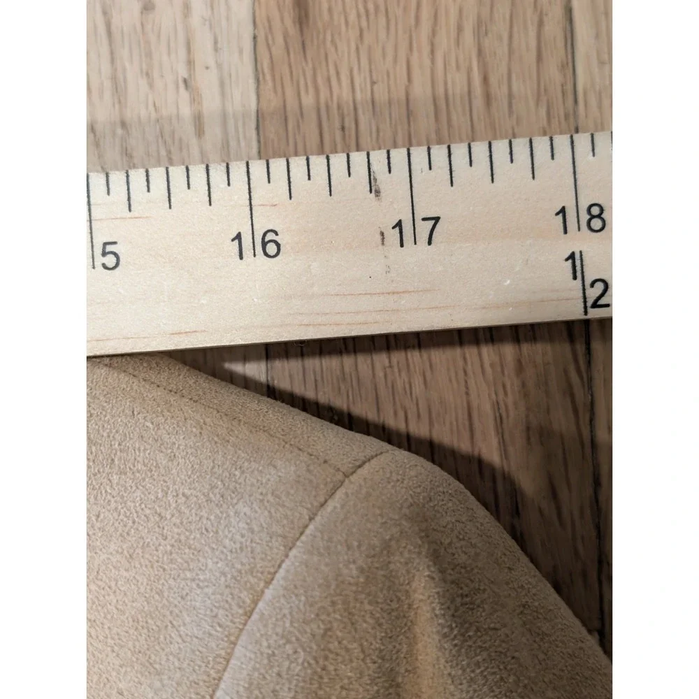 Vtg 70s LeBaron UltraSuede Sport Coat Blazer 40 ACWA Union Made Golden Beau